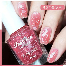 KissICON Nail Polish Lasting No Bake No Peel Classic