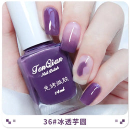 KissICON Nail Polish Lasting No Bake No Peel Classic