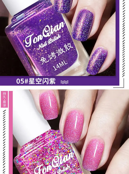 KissICON Nail Polish Lasting No Bake No Peel Classic