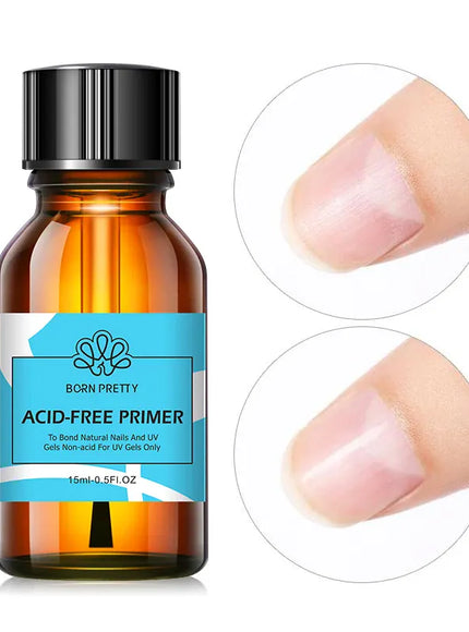 KissICON Nail-Primer KissIcon Born Pretty 6 In 1 Nail Glue