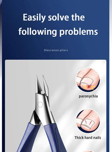 KissICON 💋 Nail Scissors Manicure Tools - Anti Splash