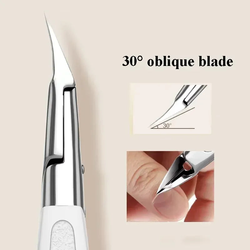 KissICON 💋 Nail Scissors Manicure Tools - Anti Splash