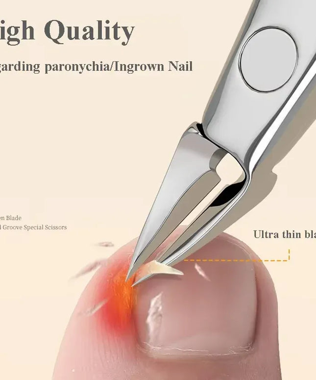 KissICON 💋 Nail Scissors Manicure Tools - Anti Splash