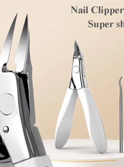 KissICON 💋 Nail Scissors Manicure Tools - Anti Splash