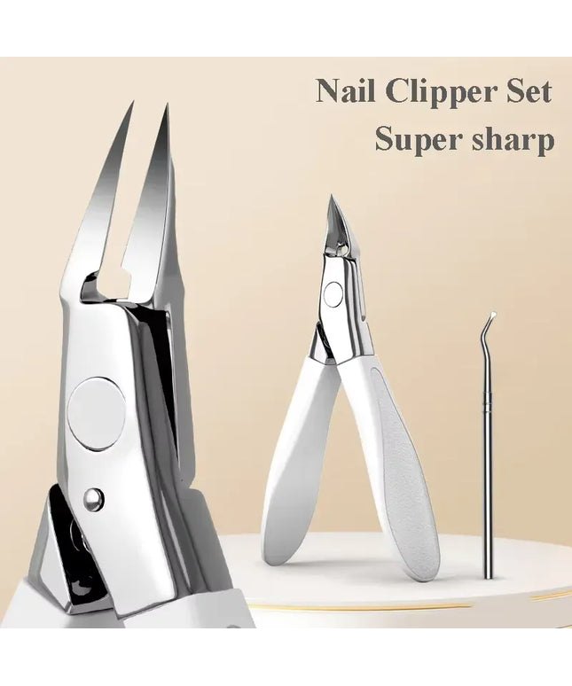 KissICON 💋 Nail Scissors Manicure Tools - Anti Splash