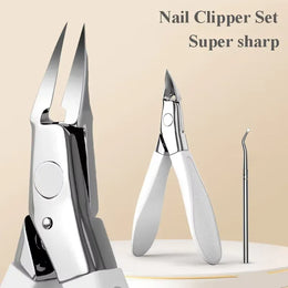 KissICON 💋 Nail Scissors Manicure Tools - Anti Splash