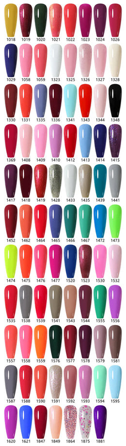 KissICON 💋 Nailco 15ml Translucent Gel Polish-Natural Resin Formula