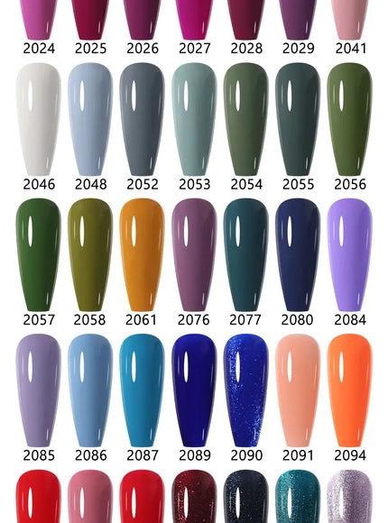 KissICON 💋 Nailco 15ml Translucent Gel Polish-Natural Resin Formula