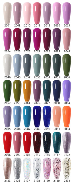 KissICON 💋 Nailco 15ml Translucent Gel Polish-Natural Resin Formula