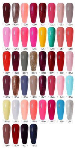 KissICON 💋 Nailco 15ml Translucent Gel Polish-Natural Resin Formula
