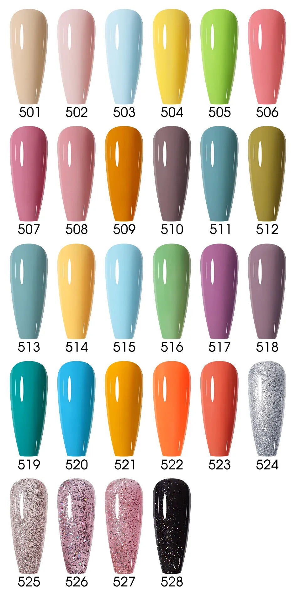 KissICON 💋 Nailco 15ml Translucent Gel Polish-Natural Resin Formula