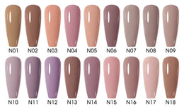 KissICON 💋 Nailco 15ml Translucent Gel Polish-Natural Resin Formula