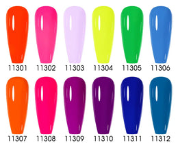 KissICON 💋 Nailco 15ml Translucent Gel Polish-Natural Resin Formula