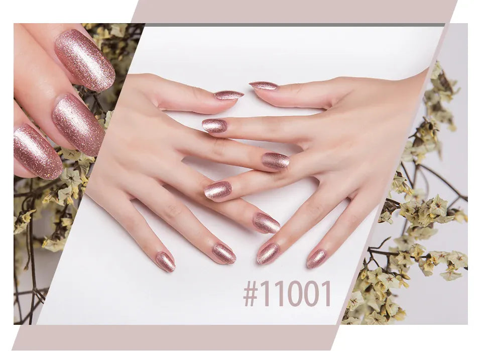 KissICON 💋 Nailco 15ml Translucent Gel Polish-Natural Resin Formula