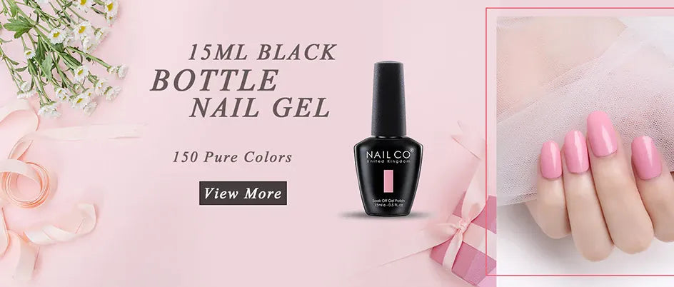 KissICON 💋 Nailco 15ml Translucent Gel Polish-Natural Resin Formula