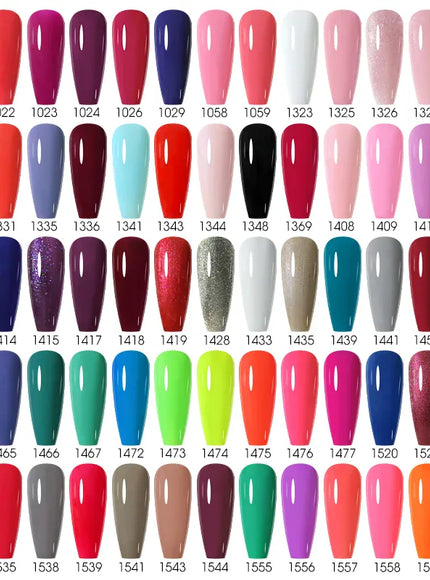 KissICON 💋 Nailco 15ml Translucent Gel Polish-Natural Resin Formula