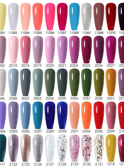 KissICON 💋 Nailco 15ml Translucent Gel Polish-Natural Resin Formula