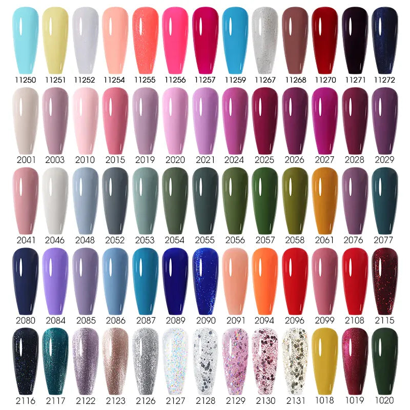 KissICON 💋 Nailco 15ml Translucent Gel Polish-Natural Resin Formula