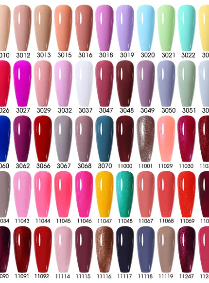 KissICON 💋 Nailco 15ml Translucent Gel Polish-Natural Resin Formula