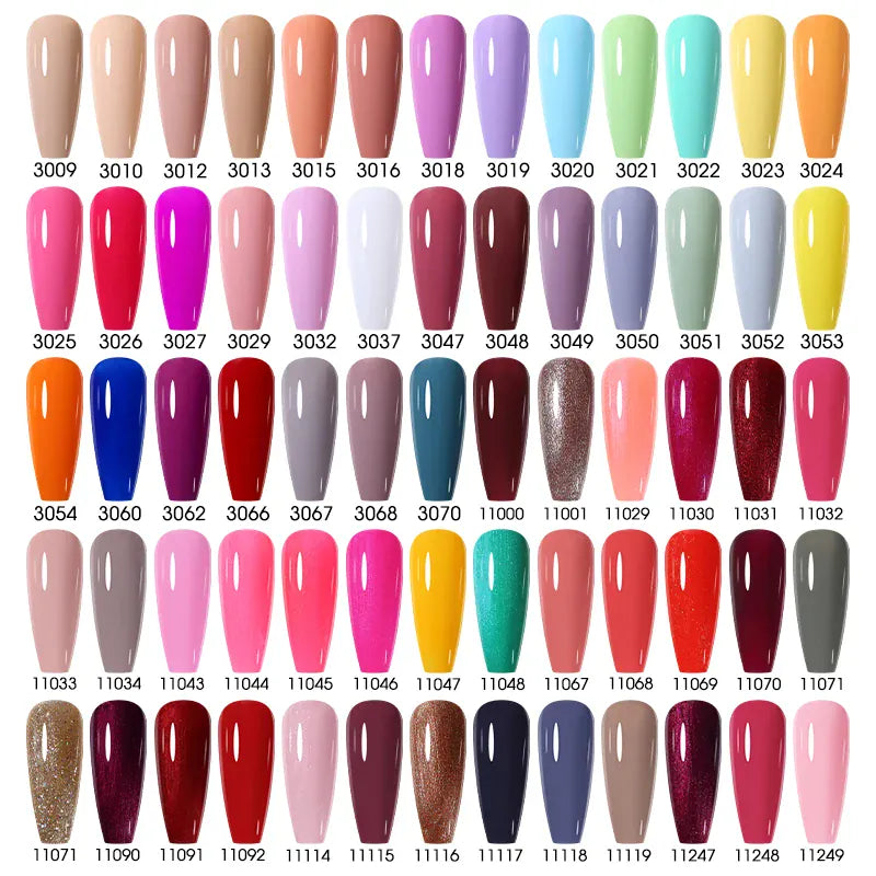 KissICON 💋 Nailco 15ml Translucent Gel Polish-Natural Resin Formula