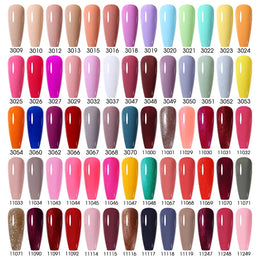 KissICON 💋 Nailco 15ml Translucent Gel Polish-Natural Resin Formula