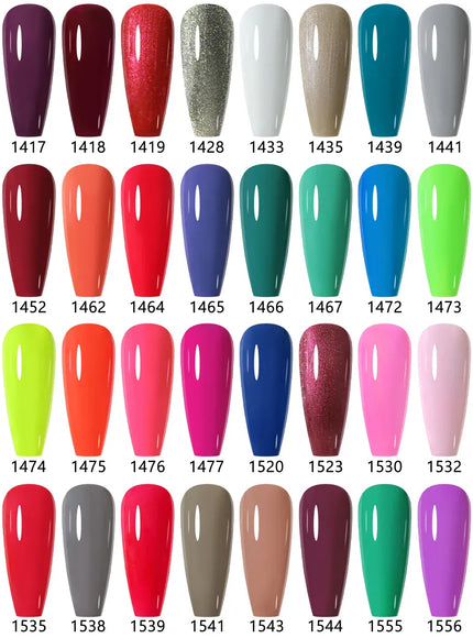 KissICON Nailco Chocolate Gel Polish 15ml Soak Off UV
