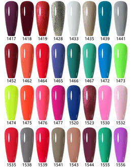 KissICON Nailco Chocolate Gel Polish 15ml Soak Off UV