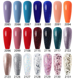KissICON Nailco Chocolate Gel Polish 15ml Soak Off UV