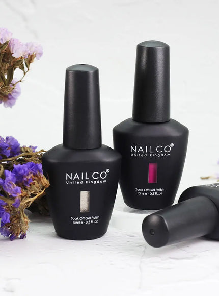 KissICON Nailco Chocolate Gel Polish 15ml Soak Off UV