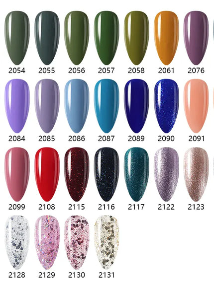 KissICON Nailco Chocolate Gel Polish 15ml Soak Off UV