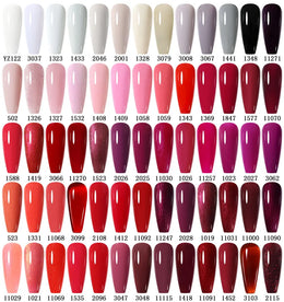 KissICON 💋 Nailco Red Gel Polish - Lasting Soak