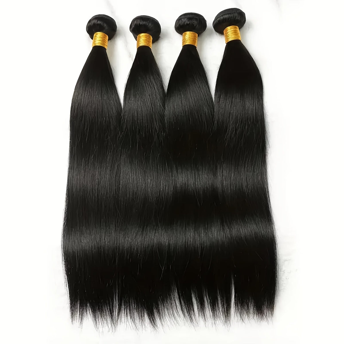 KissICON Natural Color / 12 14 16 18 KissIcon Brazilian Straight Hair 3 Bundles Virgin Hair