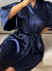 Navy Blue Robe / 5XL