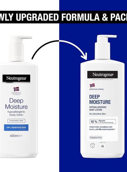 KissICON Neutrogena Fragrancefree Deep Moisture Body Lotion