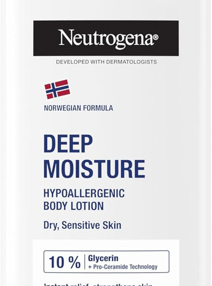 KissICON Neutrogena Fragrancefree Deep Moisture Body Lotion