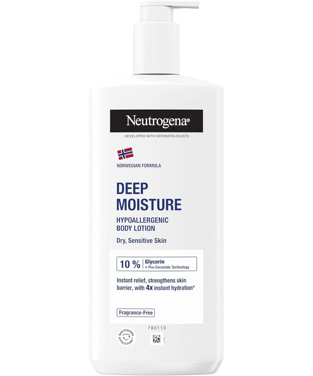 KissICON Neutrogena Fragrancefree Deep Moisture Body Lotion