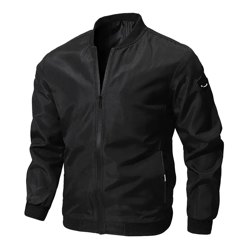 KissICON New Arrival Mens Solid Casual Fashion Versatile Coat