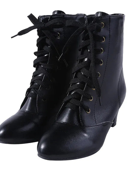 KissICON New Fashion Women Low Kitten Heel Ankle Boots