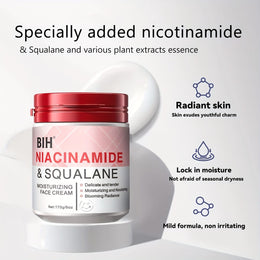 KissICON Nicotinamide face cream 💋 Niacinamide Squalane Mask - Deep Hydration For