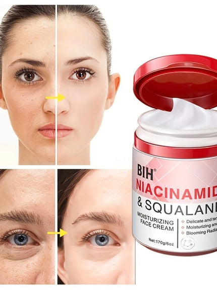KissICON Nicotinamide face cream 💋 Niacinamide Squalane Mask - Deep Hydration For
