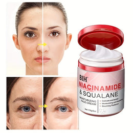 KissICON Nicotinamide face cream 💋 Niacinamide Squalane Mask - Deep Hydration For