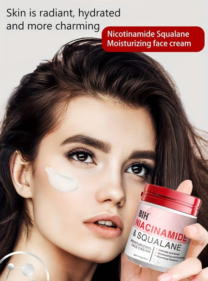 KissICON Nicotinamide face cream 💋 Niacinamide Squalane Mask - Deep Hydration For