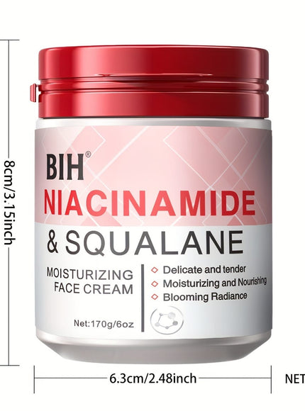 KissICON Nicotinamide face cream 💋 Niacinamide Squalane Mask - Deep Hydration For