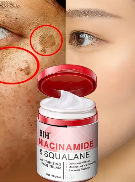 KissICON Nicotinamide face cream 💋 Niacinamide Squalane Mask - Deep Hydration For