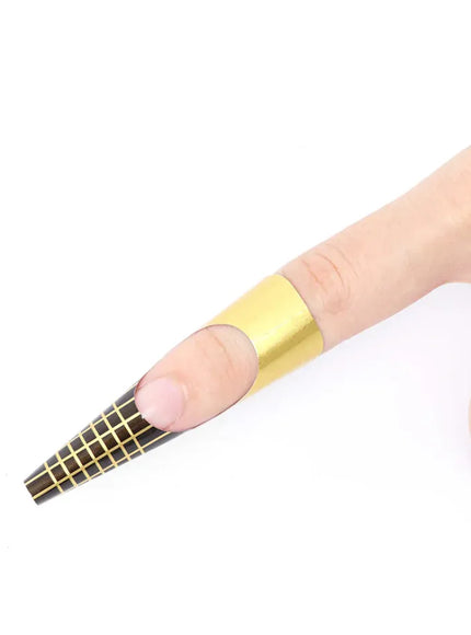 KissICON NJ070-100pcs KissIcon Nail Art Form Set - Easy French