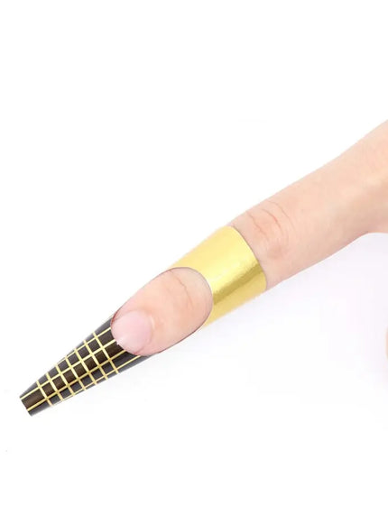 KissICON NJ070-100pcs KissIcon Nail Art Form Set - Easy French