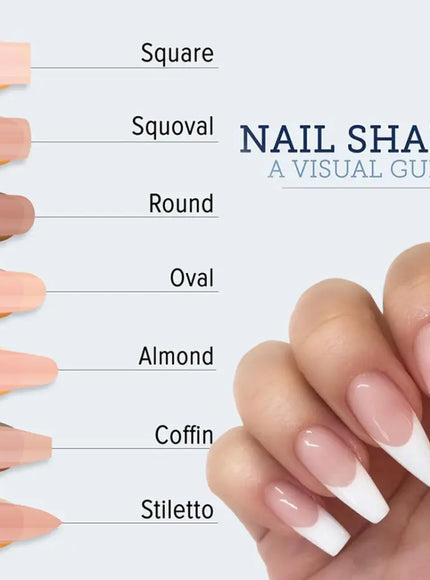 KissICON NJ070-100pcs KissIcon Nail Art Form Set - Easy French