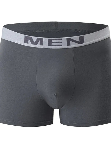 KissICON nk012-2 / S / 1pc High Elastic Breathable Mens Boxer Briefs