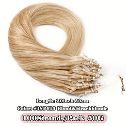KissICON No. 18P613 blond&bleachblonde / 20inch KissIcon Invisible Remy Hair Extensions - Seamless Fit