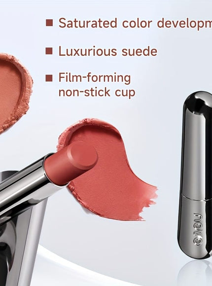 KissICON Novo Longlasting Burgundy Red Matte Lipstick